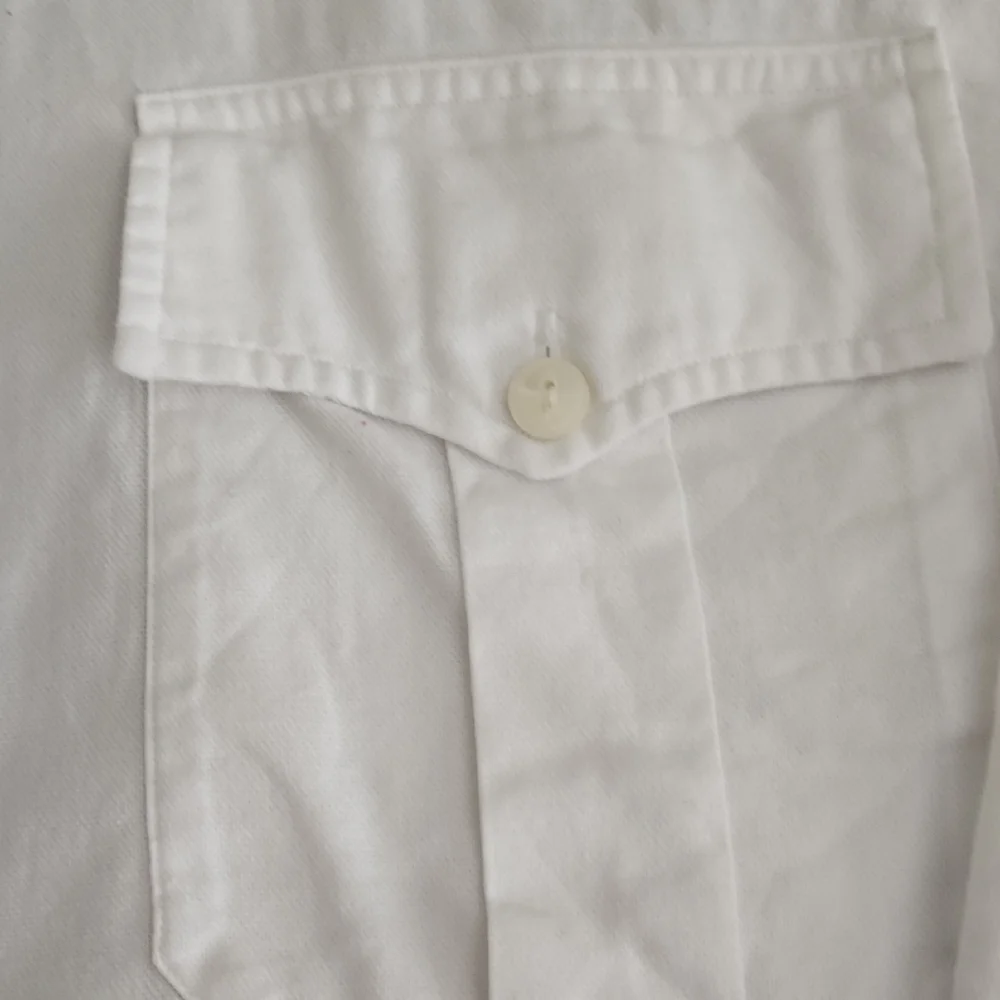 Ralph Lauren White Casual Button Down Shirt - Picture 2 of 6